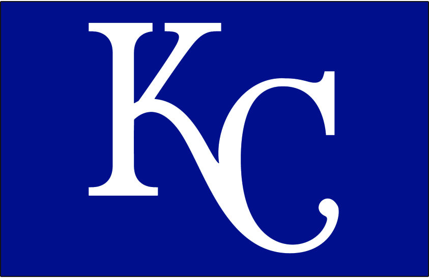 Kansas City Royals 1981-2002 Batting Practice Logo iron on paper